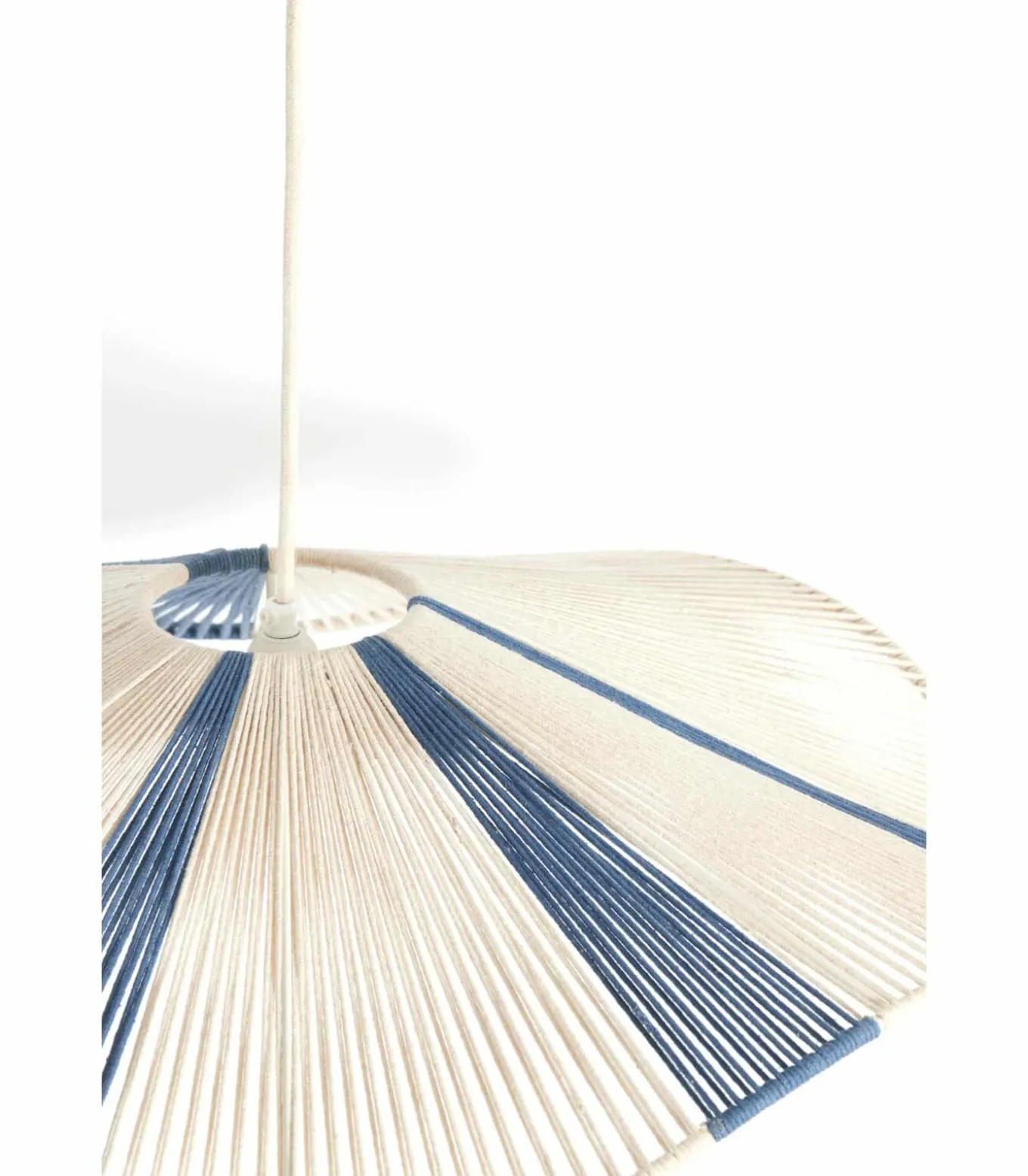 Hanglamp Rafa - Lichtblauw - Ø70cm