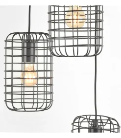 Hanglamp Solido 3-Lichts 32x32x127 cm