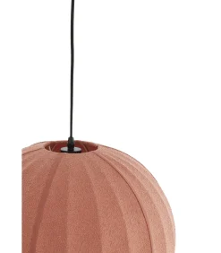 Hanglamp Zagori - Koraalrood - Ø35cm