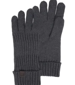 Herenhandschoenen met gerecycled gebreid ribboord