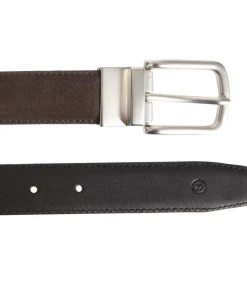 Herenriem 2 in 1 Zwart / Bruin
