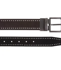 Herenriem 2 in 1 Zwart/Bruin