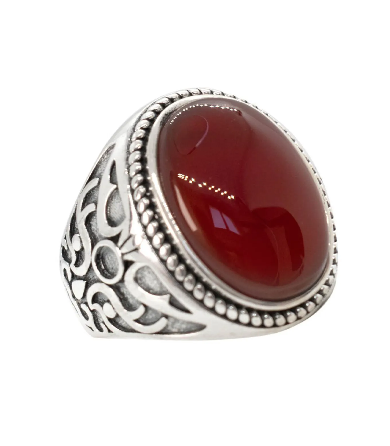 Herenring zilver "Aries"