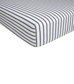 Hoeslaken | 4 Continents - Blanc/Bleu