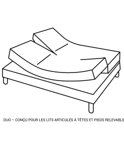 HoesLaken | DUO Vexin · Blanc