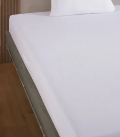 Hoeslaken katoen gaas mousseline