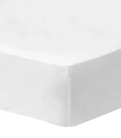 Hoeslaken van perkaal biokatoen, PLISSÉ TENDANCE