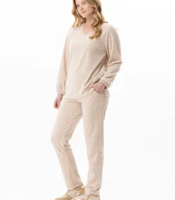 Homewear-set van fluweel COUNTRY 122