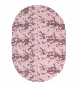 Hoogpolig vloerkleed NAVARRA 300x200 cm polyester stoffig roze