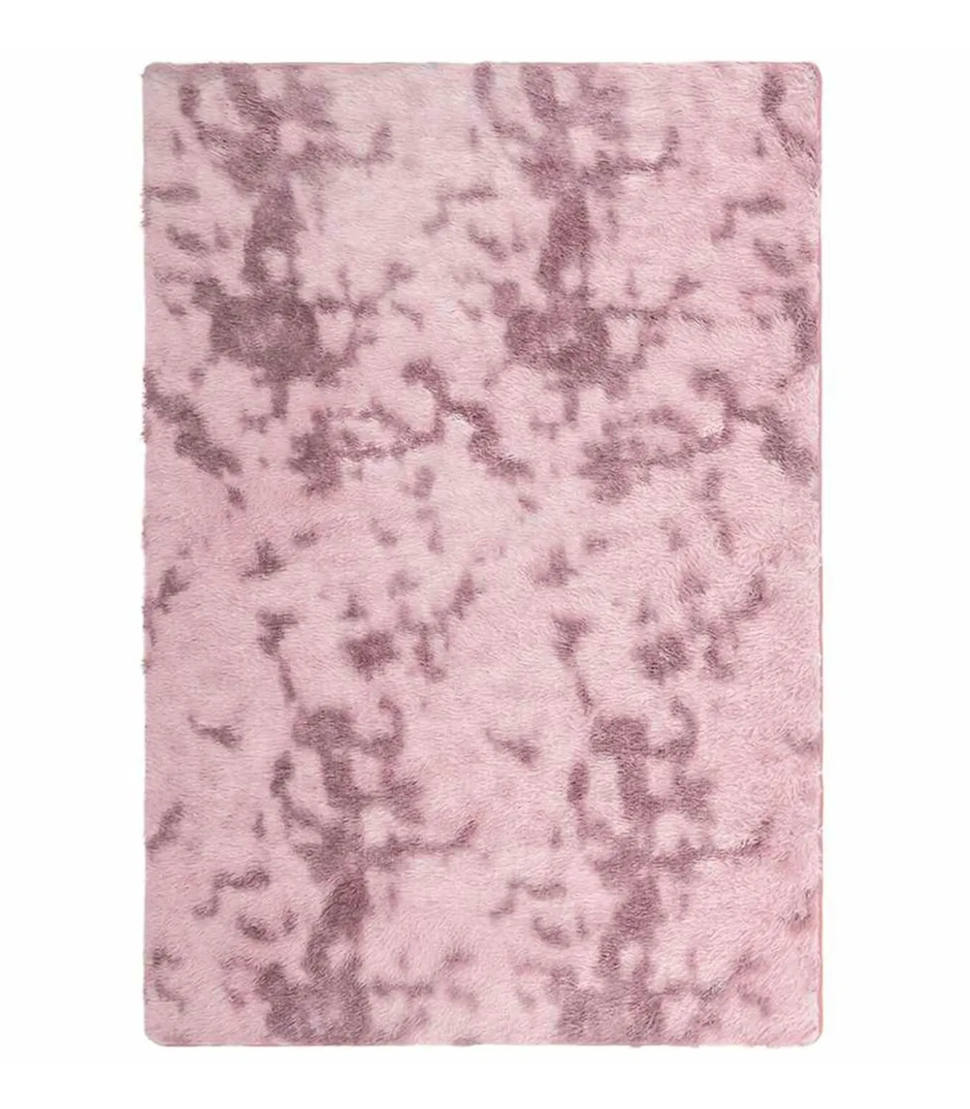 Hoogpolig vloerkleed NAVARRA 200x290 cm polyester stoffig roze