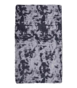 Hoogpolig vloerkleed NAVARRA 60x100 cm polyester donkergrijs