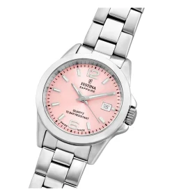 Horloge Acero Clasico Swiss Made Pink