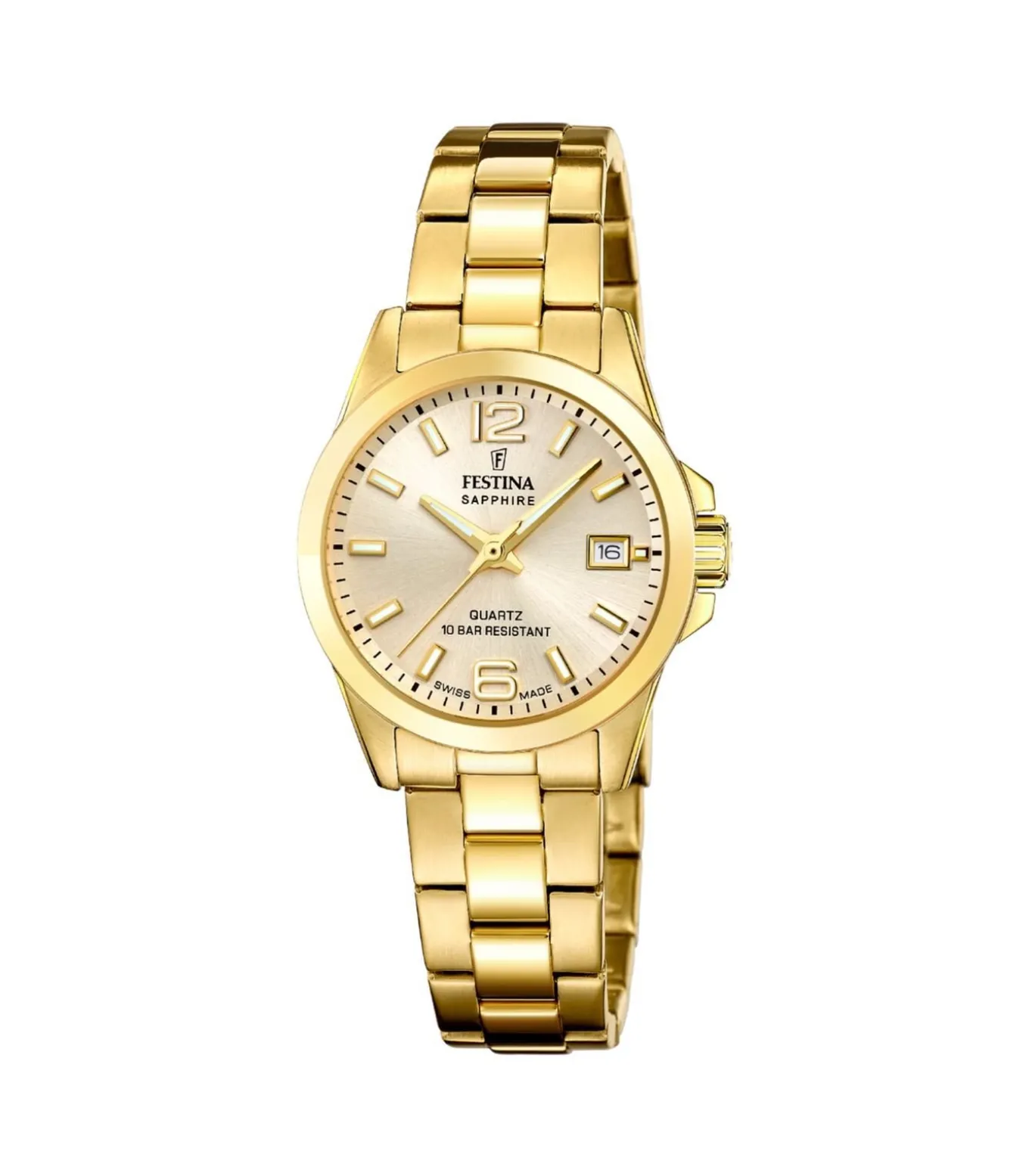 Horloge Acero Clasico Swiss Made Gold