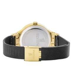 Horloge Mademoiselle Gold - Dark Silver