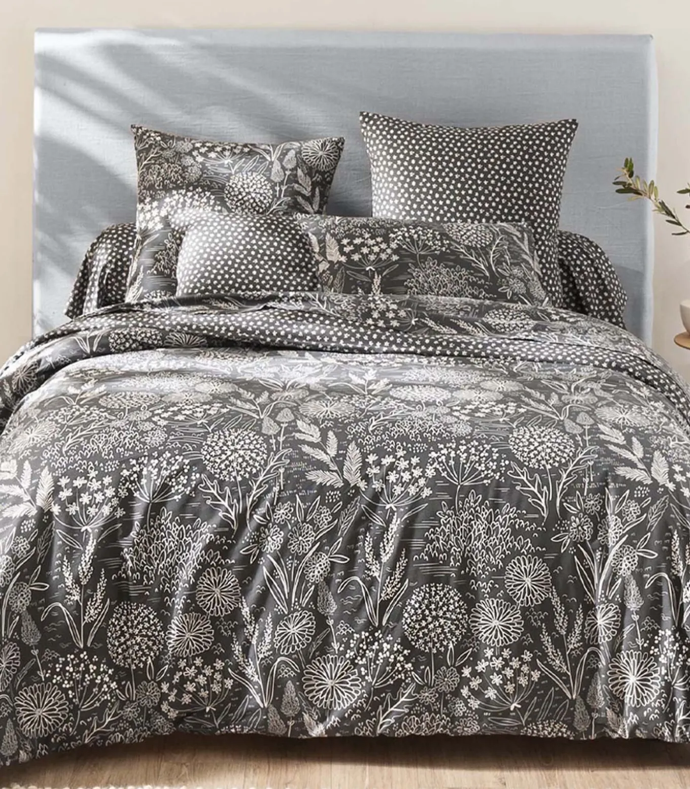 Hortence - Dekbedovertrek van lyocell met print