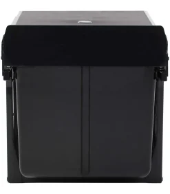 Inbouwprullenbak uittrekbaar soft-close 48 L