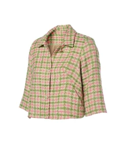 Jacky Blazer Roze / Groen