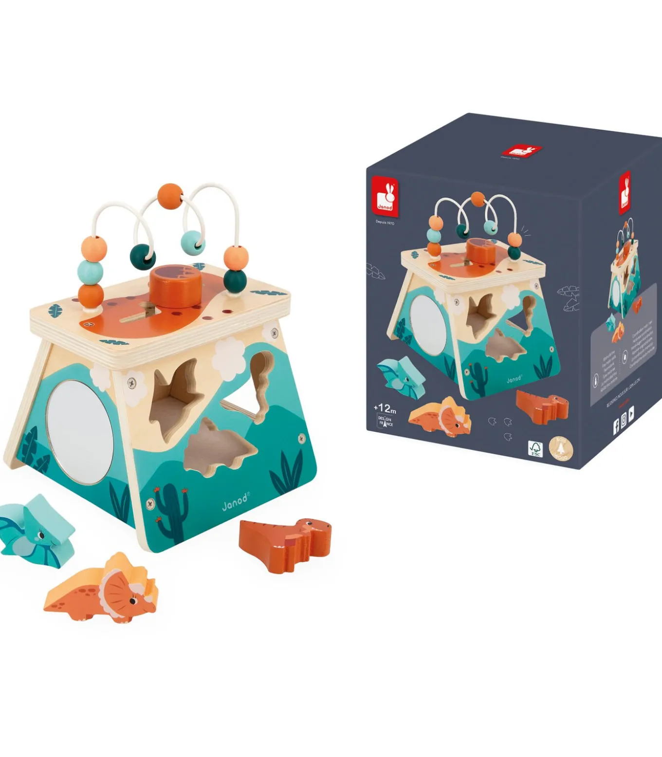 Janod Dino - Activiteitenblok Vulkaan