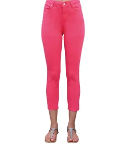 JAZZ - 7/8 STRETCH KATOENEN WATERMELOEN JEANS