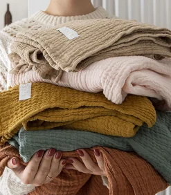 Jazzy - Sprei van katoenen mousseline 240x260