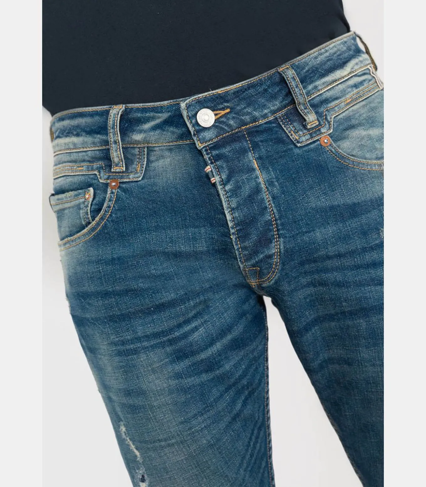 Jeans adjusted stretch 700/11, lengte 34