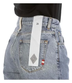Jeans Amish Lizzie Denim Real Stone Azzurro