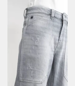 Jeans loose, wijd , 7/8