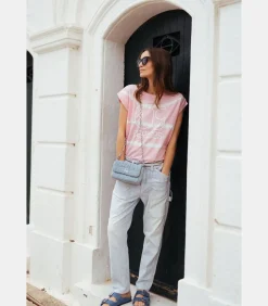 Jeans loose, wijd , 7/8