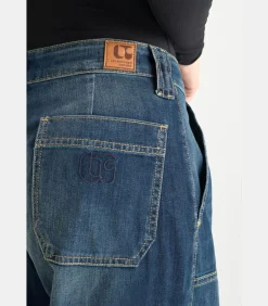 Jeans loose, wijd , lengte 34