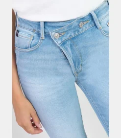 Jeans push-up regular hoge taille PULP, 7/8