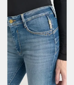 Jeans push-up slim hoge taille PULP, 7/8