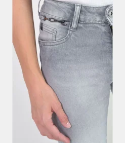 Jeans push-up slim hoge taille PULP, lengte 34