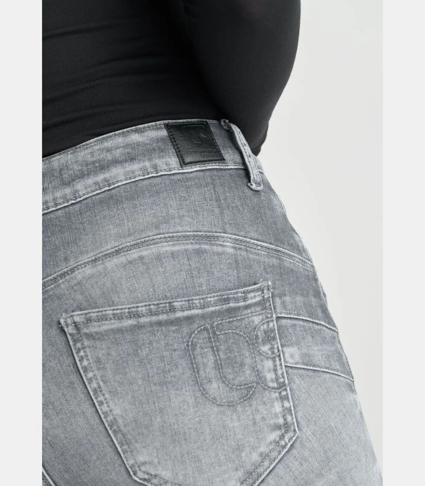 Jeans push-up slim hoge taille PULP, lengte 34