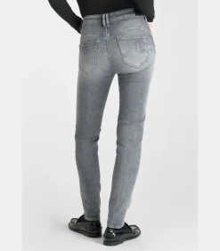 Jeans push-up slim hoge taille PULP, lengte 34