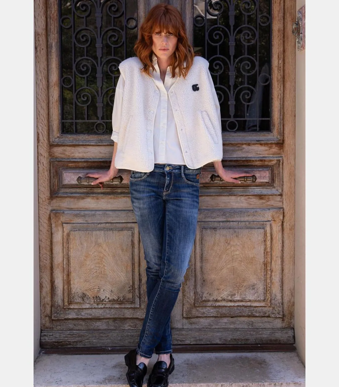 Jeans push-up slim PULP, lengte 34