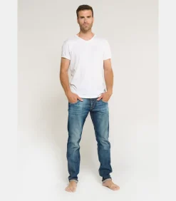 Jeans slim stretch 700/11, lengte 34