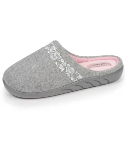 Junior muiltjes arabesk gevlekt grijs