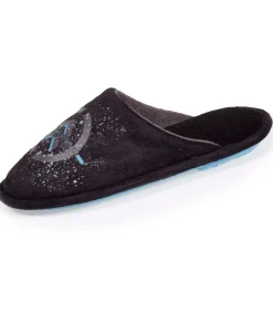 Junior Platte Muiltjes Zwart