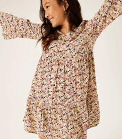 Jurk met bloemenpatroon