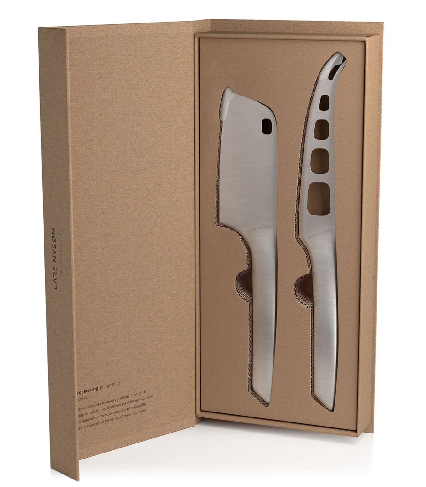 Kaasmessenset roestvrij staal 'Nedskæring'