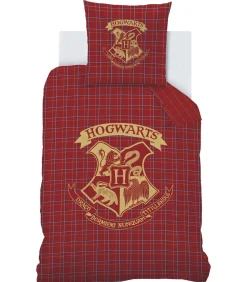 Katoen flanel bedrukt beddengoed, HARRY POTTER TARTAN