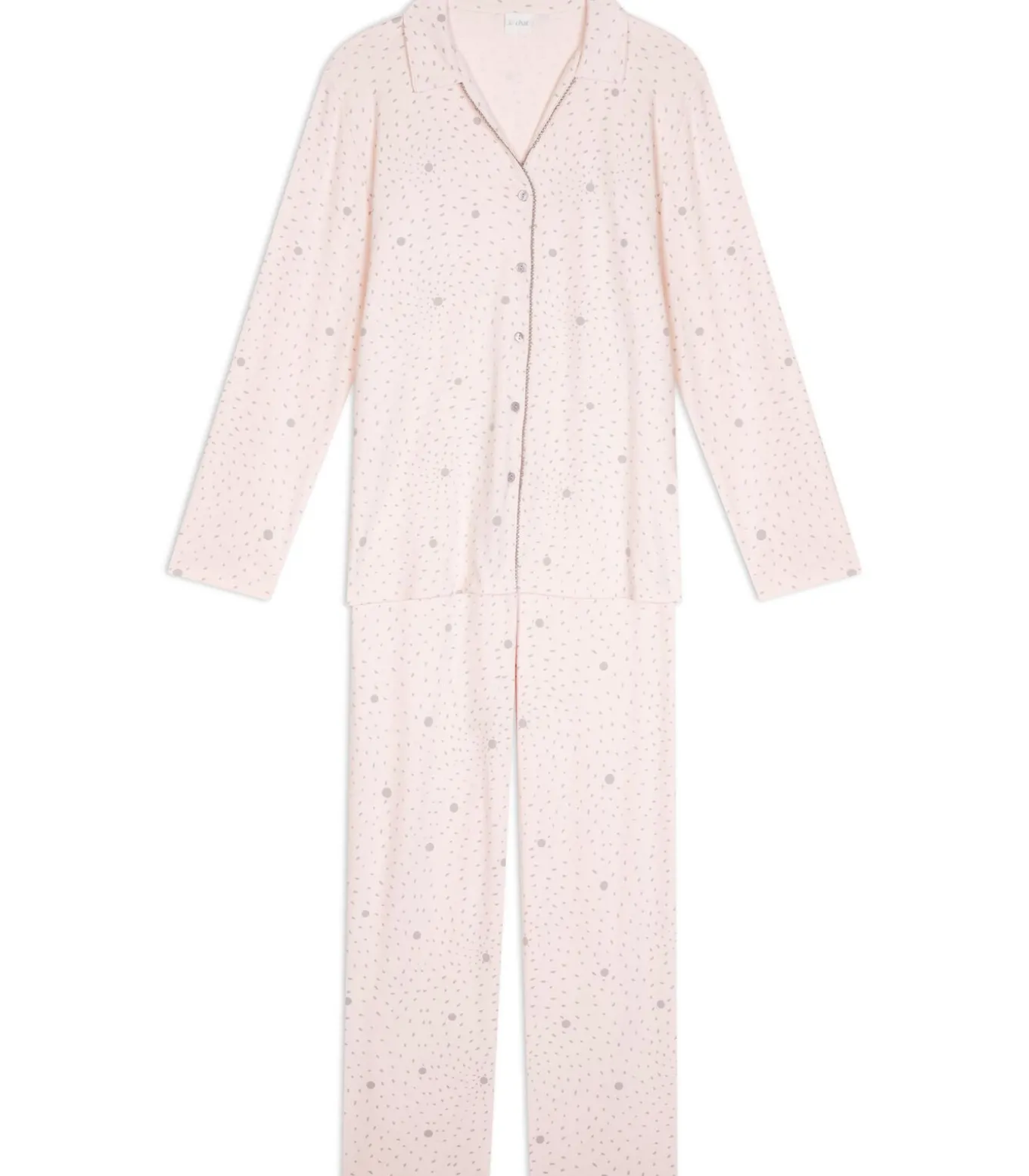 Katoenen pyjama met knopen COSY 106