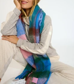 KEERA COLDVIBES Sjaal blauw