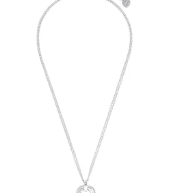 Ketten mit Anhänger voor dames, zilver 925, zirkonia