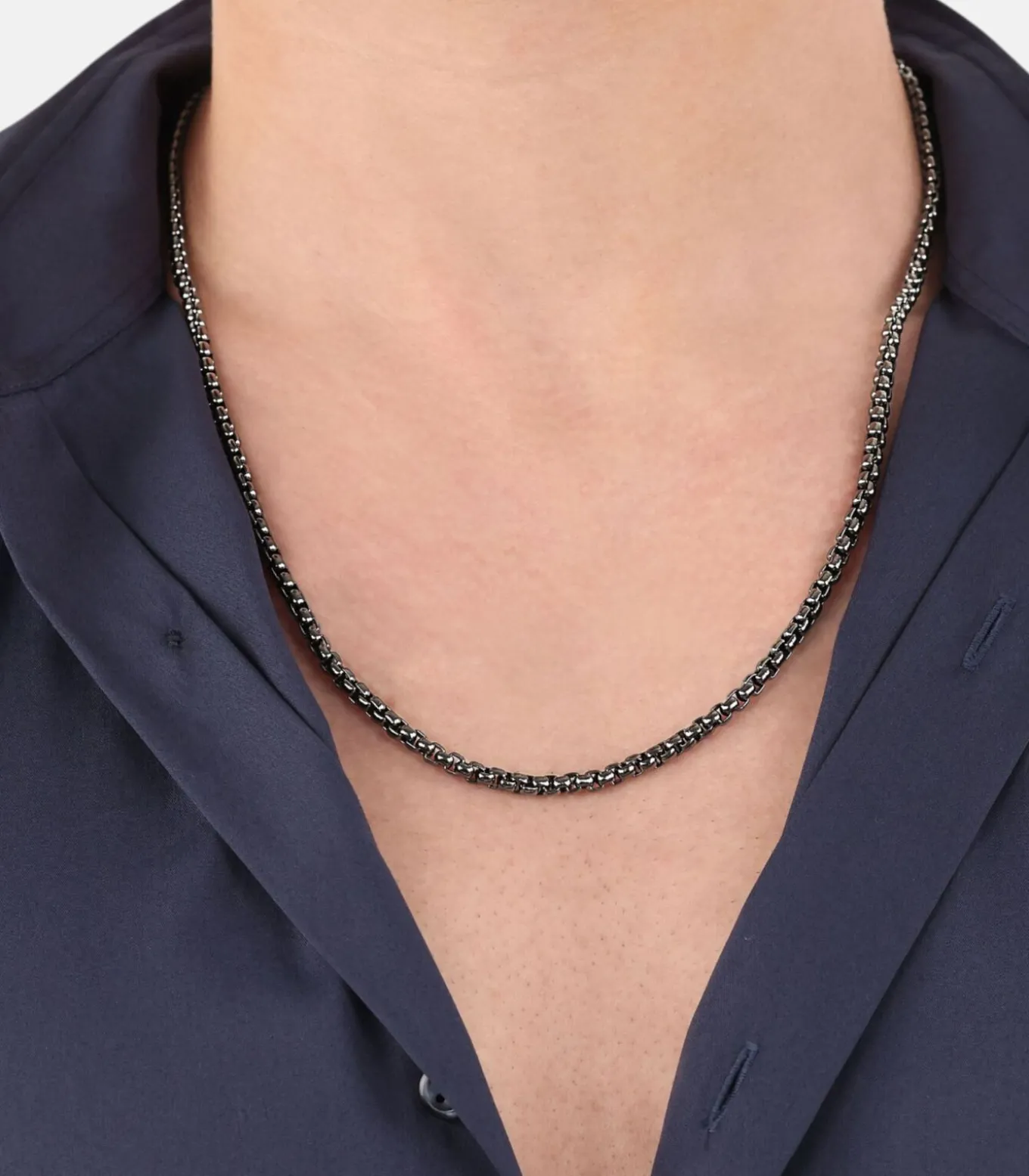 Ketten mit Anhänger voor mannen, roestvrij staal