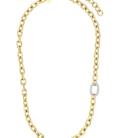 Ketting met hanger voor dames, roestvrij staal