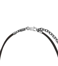 Ketting met hanger voor mannen, roestvrij staal