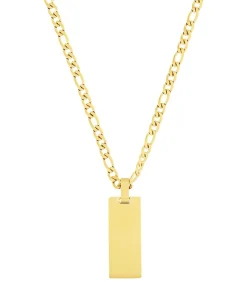 Ketting met hanger voor mannen en vrouwen, unisex, roestvrij staal