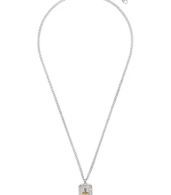 Ketting met hanger voor mannen, kruis van roestvrij staal