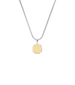 Ketting met hanger voor mannen, roestvrij staal